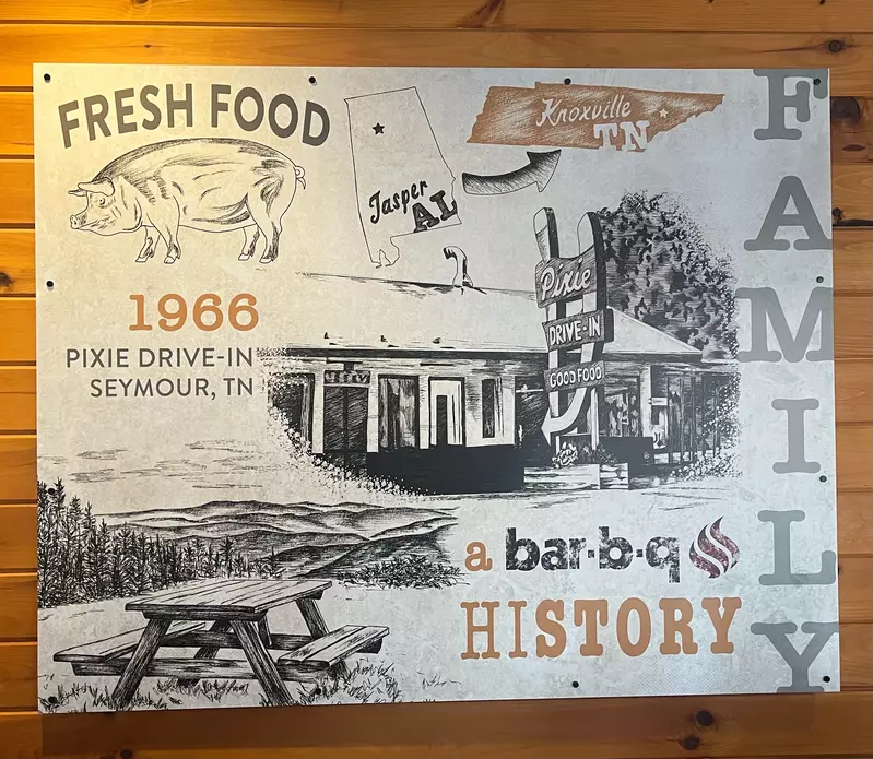 Fresh Food at Buddy's bar-b-q history
